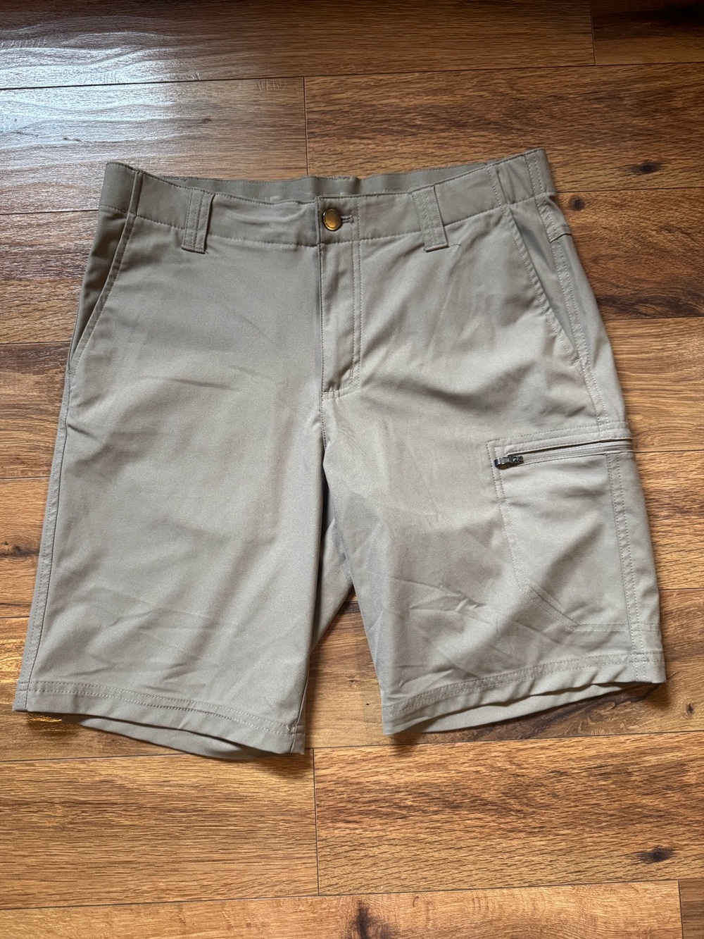 ZeroXposur Men's Hybrid Shorts - Khaki Size 32
